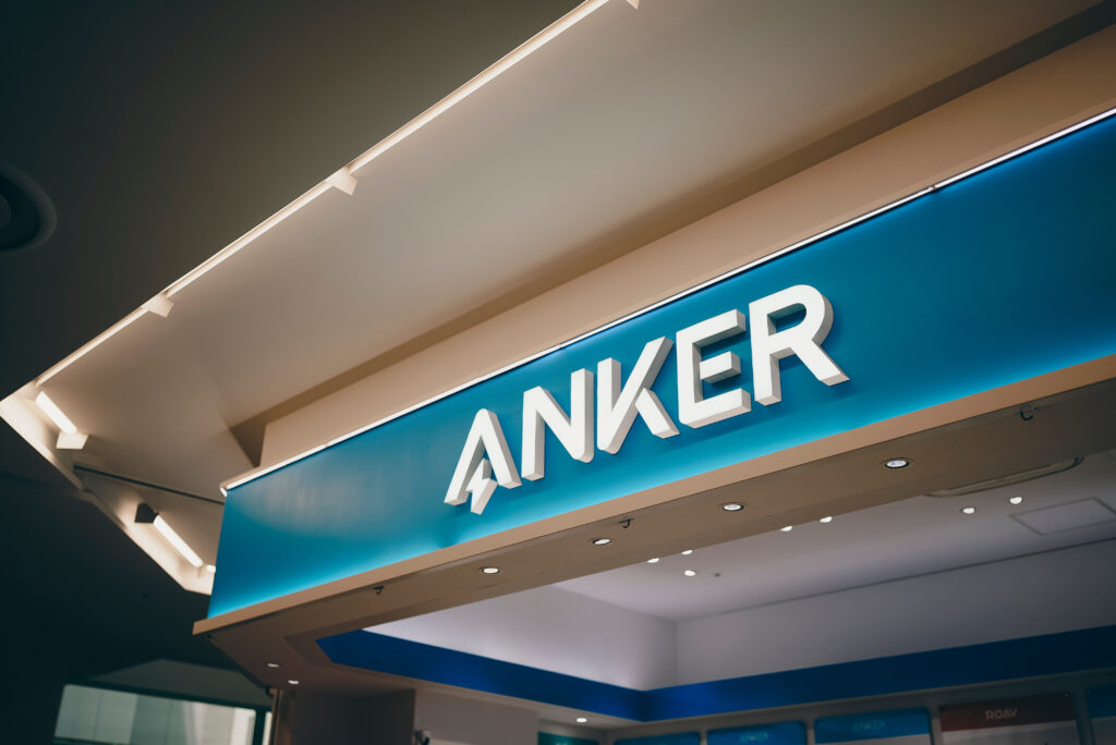 ANKER 企業の看板 ロゴマーク