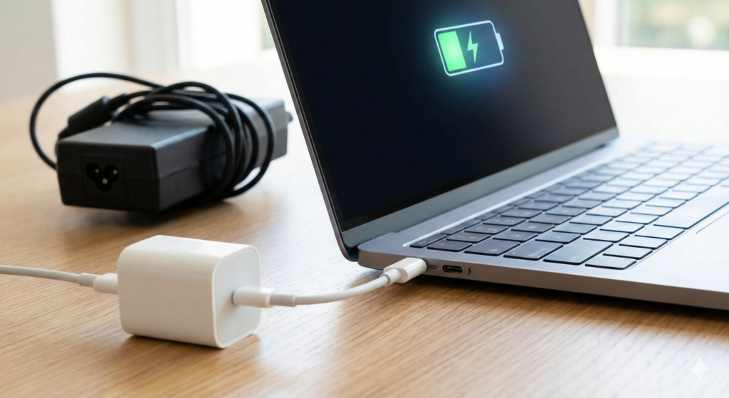 重いACアダプターはもう不要！あなたのノートパソコンが「USB PD」に対応しているか調べる完全ガイド