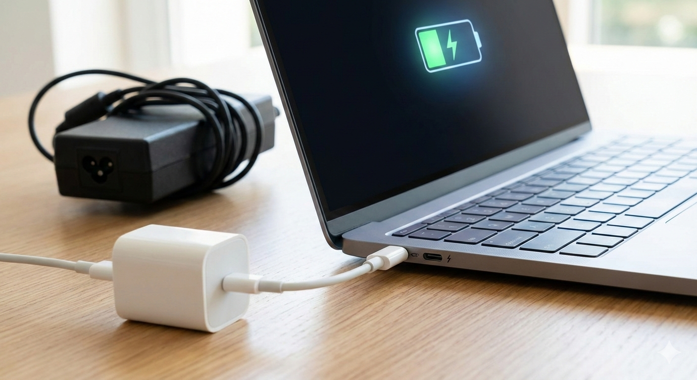 重いACアダプターはもう不要！あなたのノートパソコンが「USB PD」に対応しているか調べる完全ガイド
